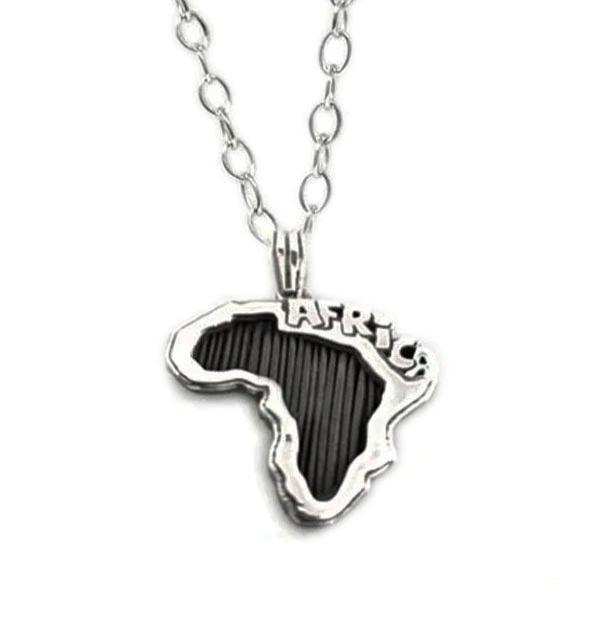 collar-eslabones-mapa-Africa-pelo-bufalo-con-plata-3