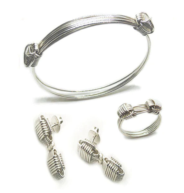 conjunto-pulsera-pendientes-nudos-y-sortija-nudos-de-plata-foto-1