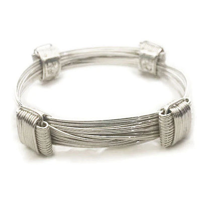 pulsera-4-nudos-12-hilos-de-plata-nudos-corredizos-foto-5