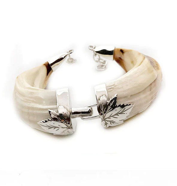 pulsera-amoladera-jabali-hojas-enlace-con-plata-foto-2