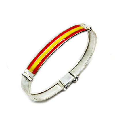 pulsera-bandera-Espana-modelo-mediano-en-plata-3