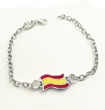 pulsera-cadena-bandera-espana-esmaltada-en-plata-foto-5