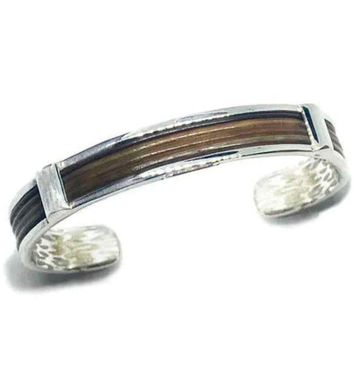 pulsera-carril-pelo-bufalo-albino-con-plata