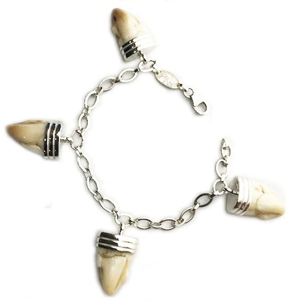 pulsera-eslabones-con-colgantes-colmillo-jabali-en-plata-foto-1