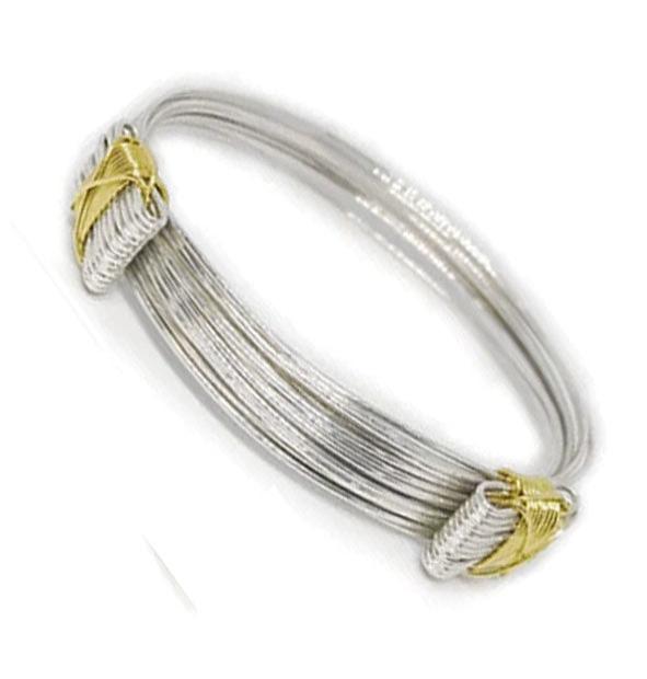 pulsera-nudos-corredizos-12-hilos-de-plata-con-atado-en-oro-18-kilates-2