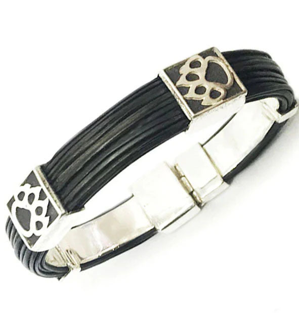 pulsera-pelo-bufalo-huella-de-leon-con-plata-5