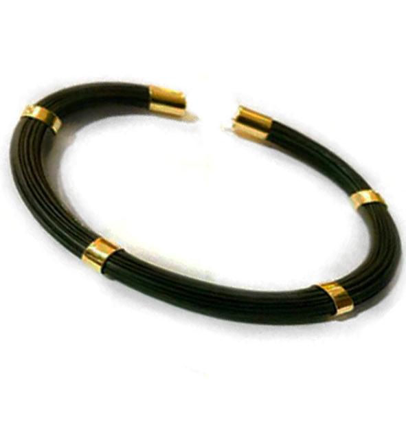 pulsera-pelo-bufalo-tubo-redondo-5-mms-oro-18-kilates-1