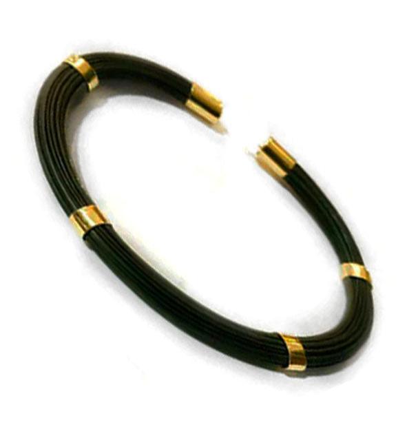 pulsera-pelo-bufalo-tubo-redondo-5-mms-oro-18-kilates-2