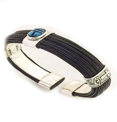 pulsera-plana-pelo-bufalo-modelo-egipto-en-plata-1